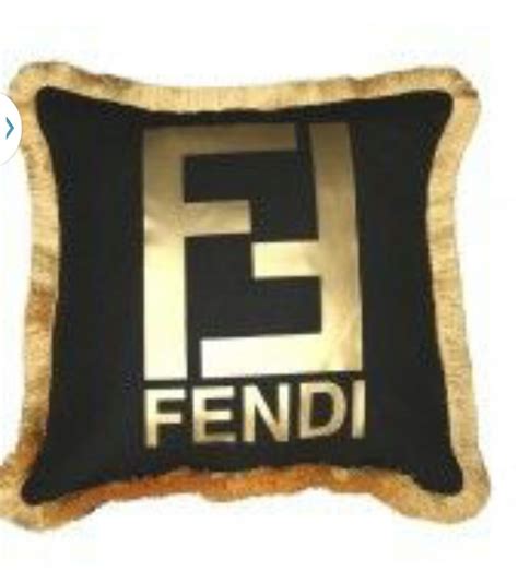 Fendi throw cushions